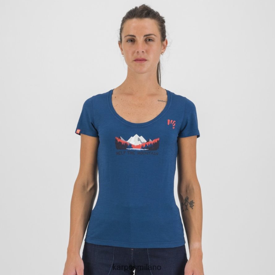 maglietta| Karpos ambretta con maglietta mare di Gibilterra donne DTRTHD1319