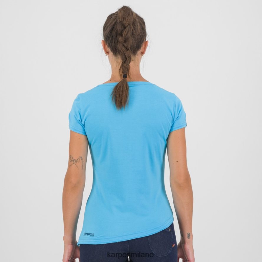 maglietta| Karpos anemone evo con maglietta atollo blu donne DTRTHD1361