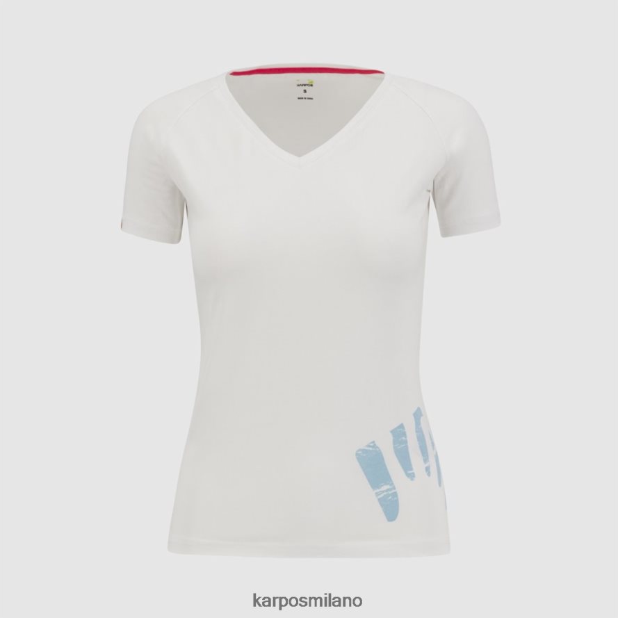 maglietta| Karpos astro alpino con maglietta bianco donne DTRTHD1363
