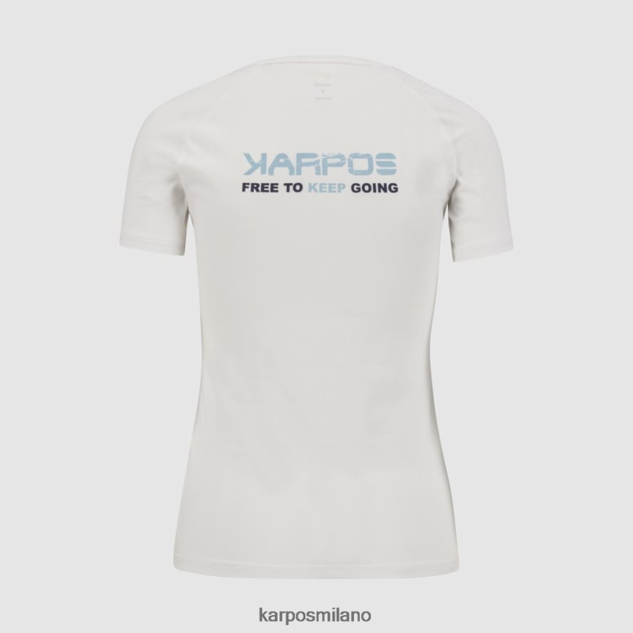 maglietta| Karpos astro alpino con maglietta bianco donne DTRTHD1363