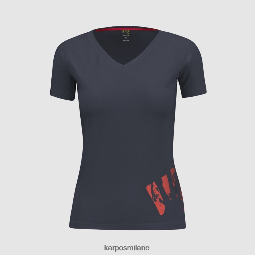 maglietta| Karpos astro alpino con maglietta blu ombre donne DTRTHD1364