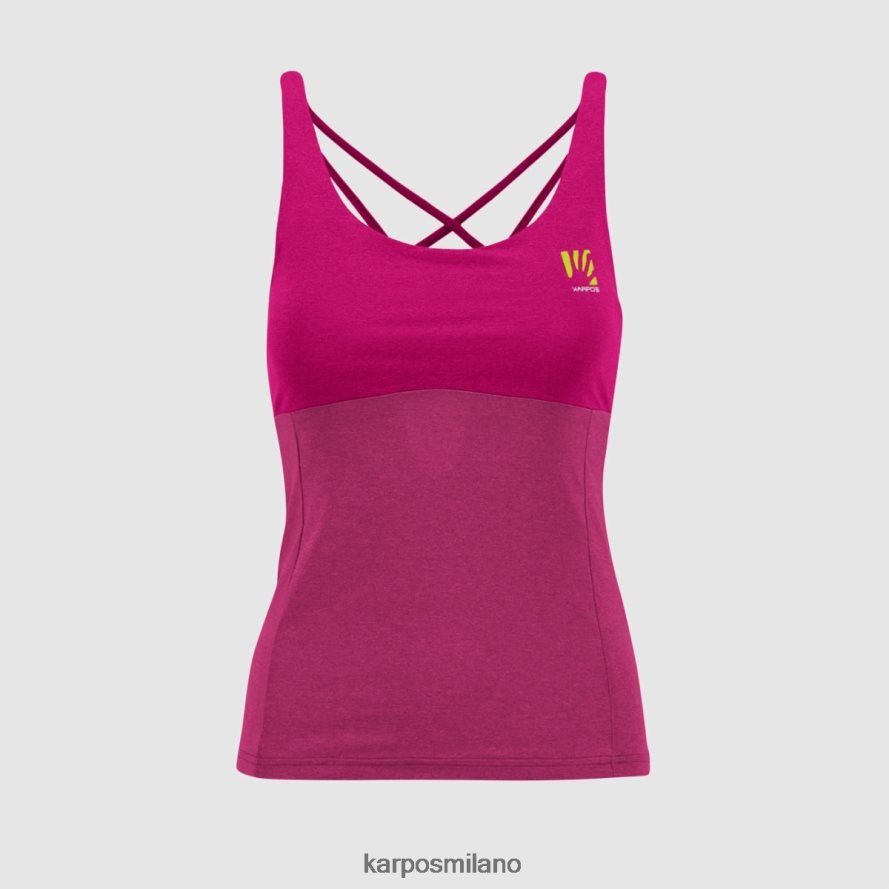 maglietta| Karpos bull evo con top insinuazioni/giubileo delle ciliegie donne DTRTHD1322