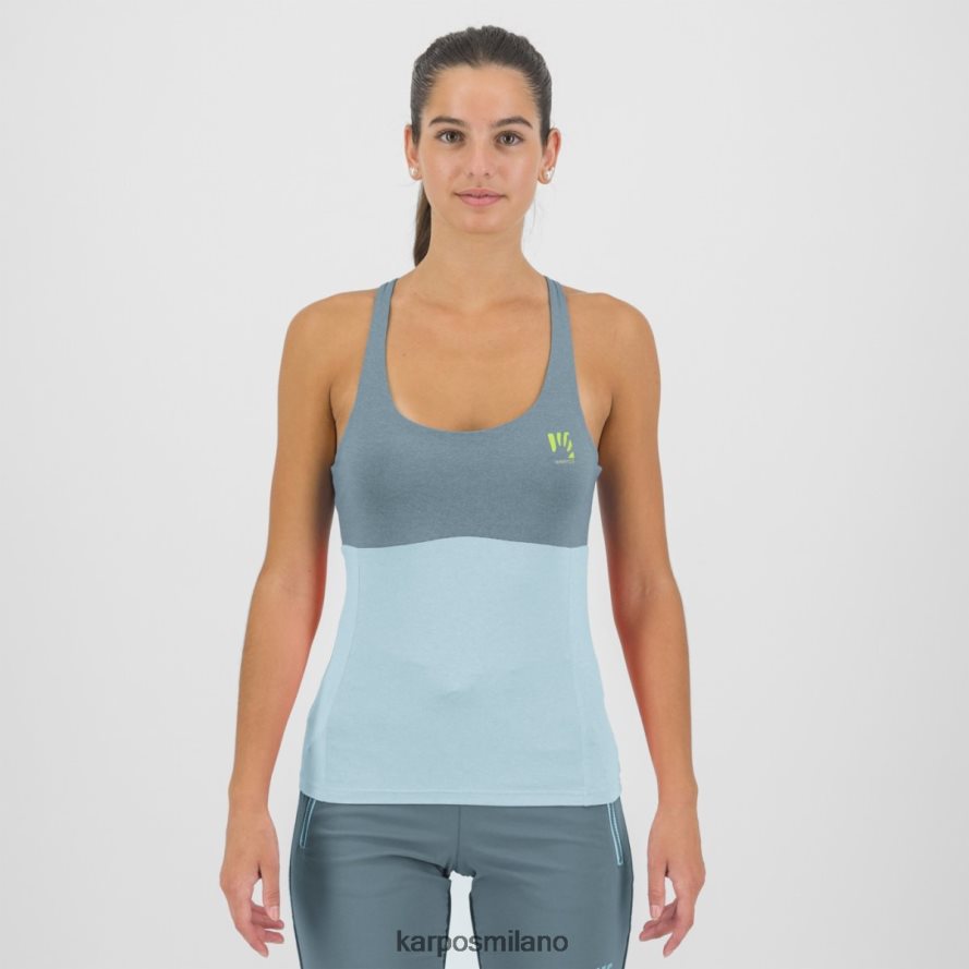 maglietta| Karpos bull evo con top lago primaverile/acquamarina donne DTRTHD1324