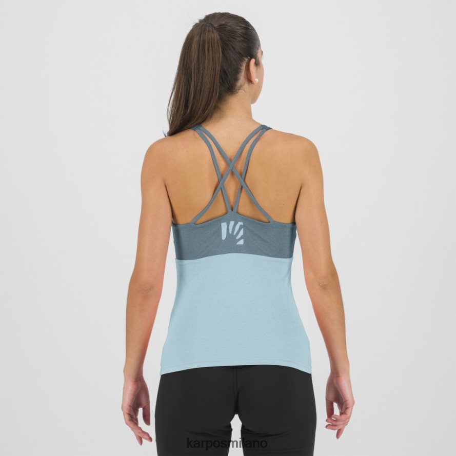 maglietta| Karpos bull evo con top lago primaverile/acquamarina donne DTRTHD1324