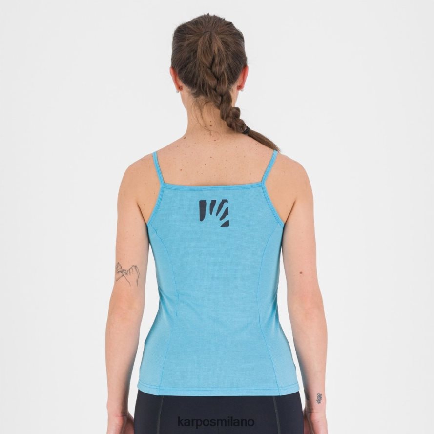 maglietta| Karpos bull sun evo con top atollo blu donne DTRTHD1343