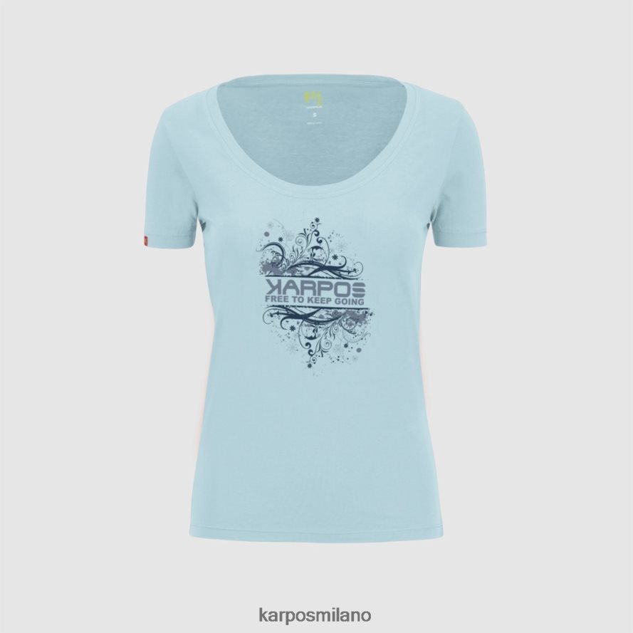 maglietta| Karpos croco con maglietta acquamarina donne DTRTHD1332