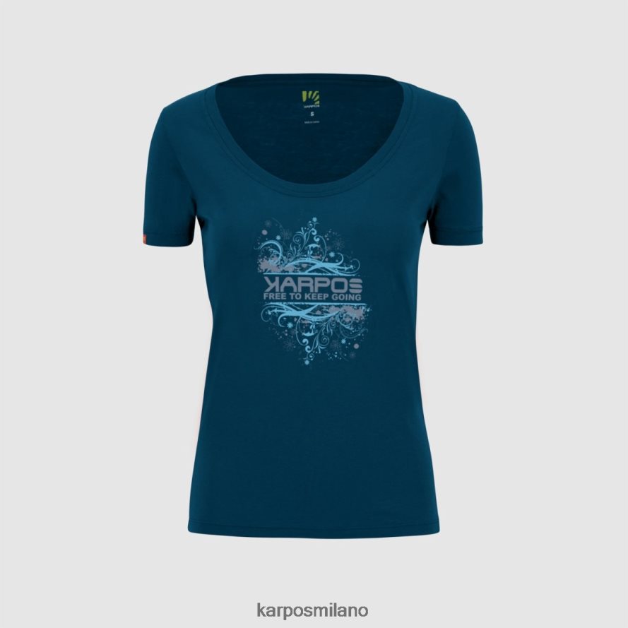 maglietta| Karpos croco con maglietta mare di Gibilterra donne DTRTHD1329