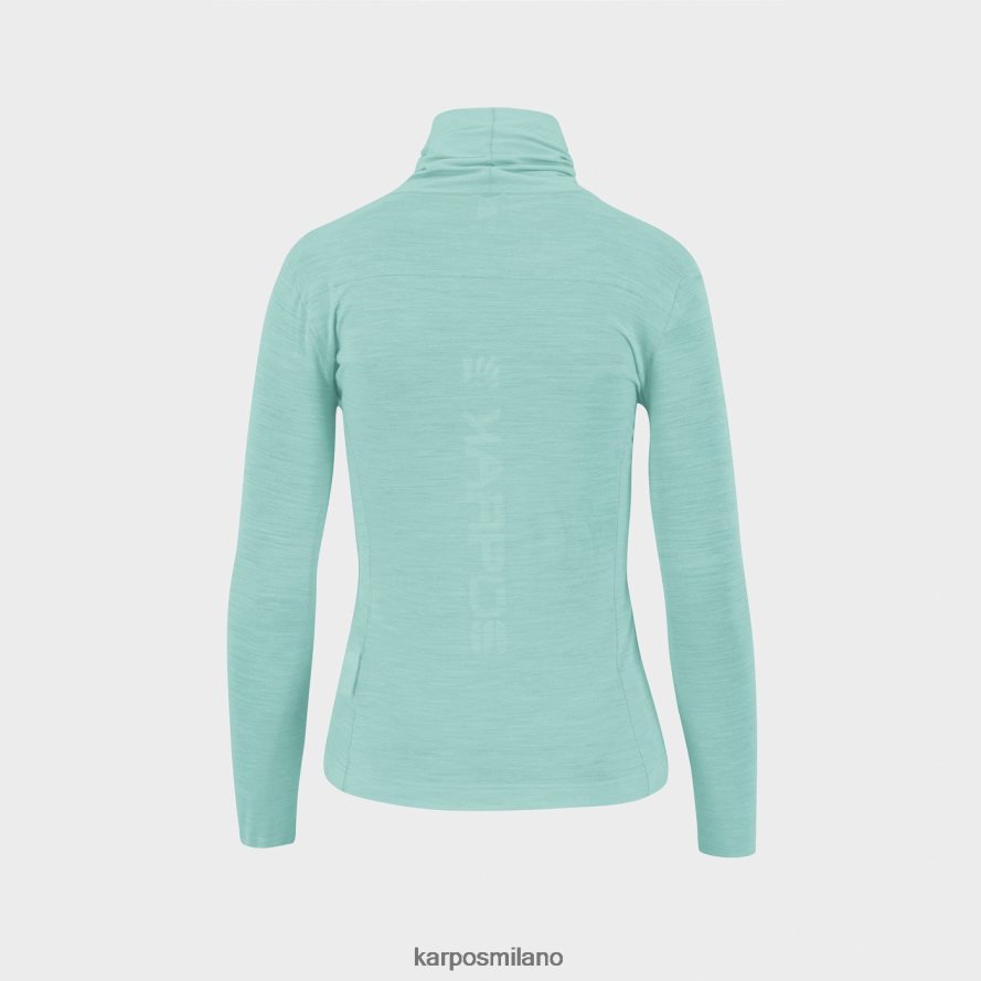 maglietta| Karpos easyfrizz merino w jersey ls cielo acquatico donne DTRTHD1232