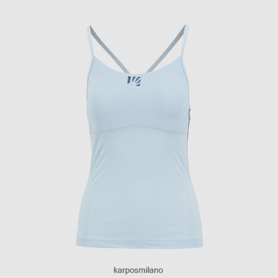 maglietta| Karpos easyfrizz w superiore acquamarina donne DTRTHD1286