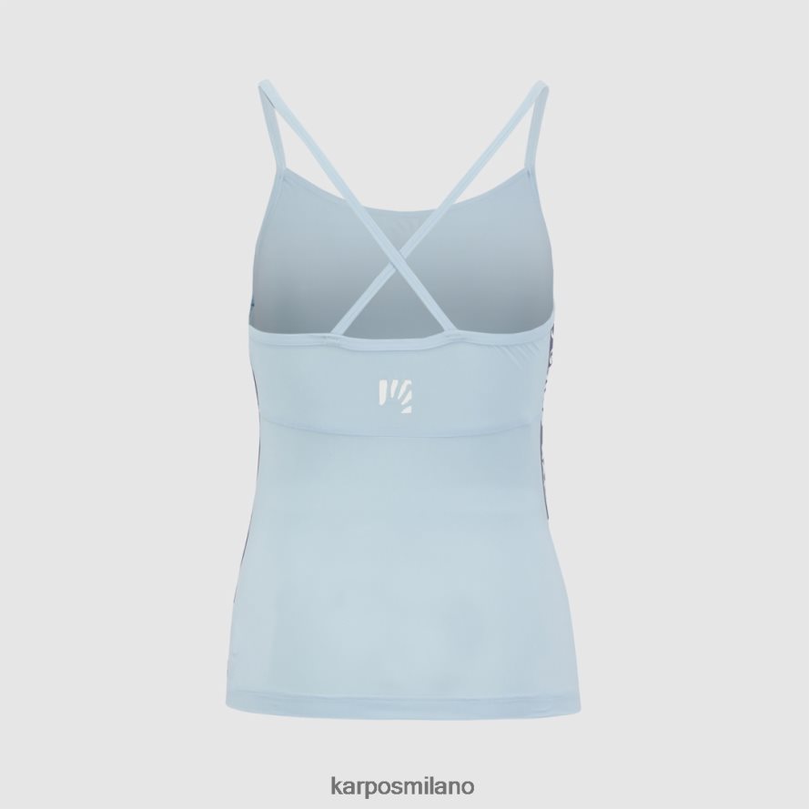 maglietta| Karpos easyfrizz w superiore acquamarina donne DTRTHD1286