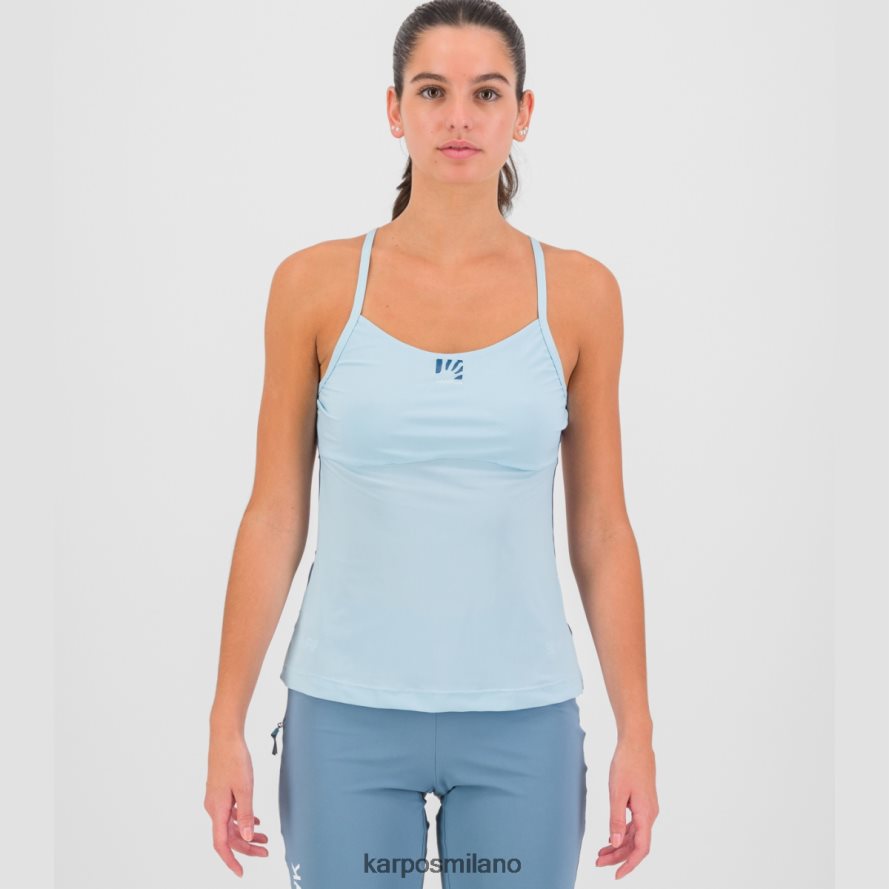 maglietta| Karpos easyfrizz w superiore acquamarina donne DTRTHD1286