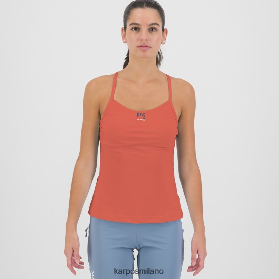 maglietta| Karpos easyfrizz w superiore corallo caldo donne DTRTHD1290