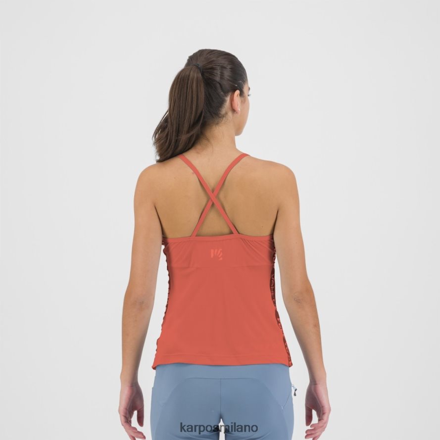 maglietta| Karpos easyfrizz w superiore corallo caldo donne DTRTHD1290
