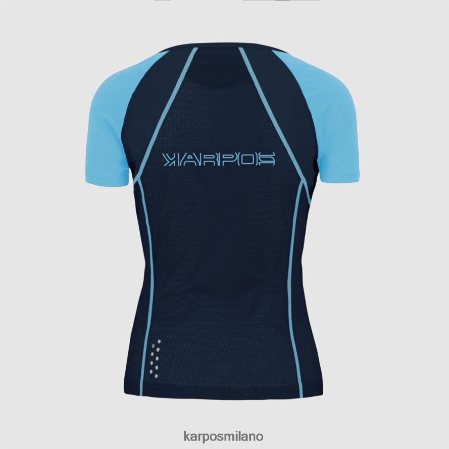 maglietta| Karpos lavaredo evo con maglia Capitano del cielo/atollo blu donne DTRTHD1255