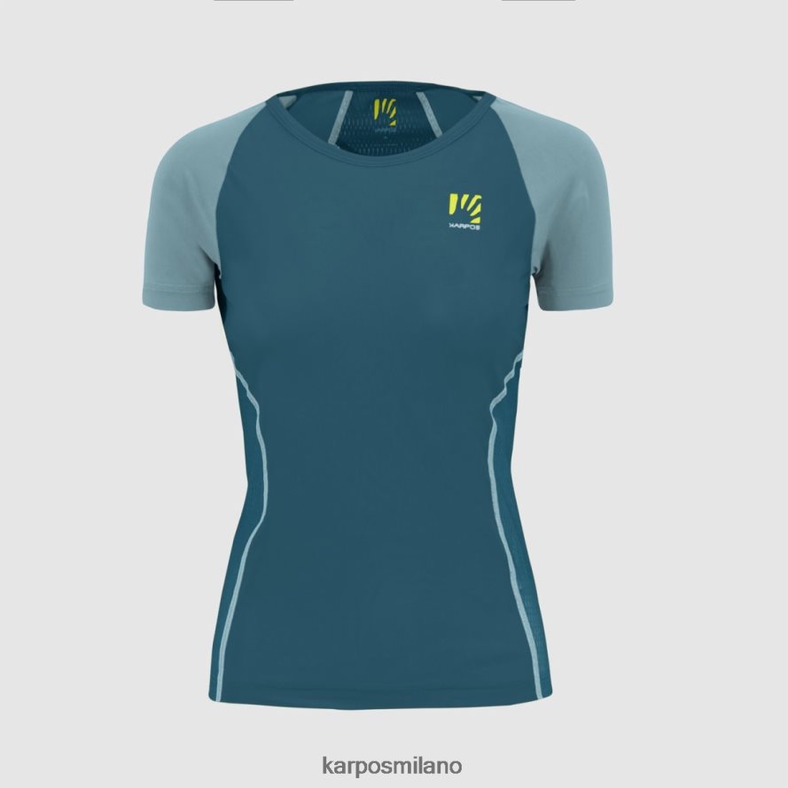 maglietta| Karpos lavaredo evo con maglia corsaro/blu adriatico donne DTRTHD1258