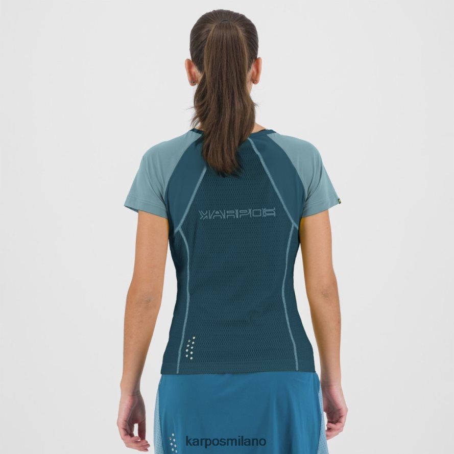maglietta| Karpos lavaredo evo con maglia corsaro/blu adriatico donne DTRTHD1258