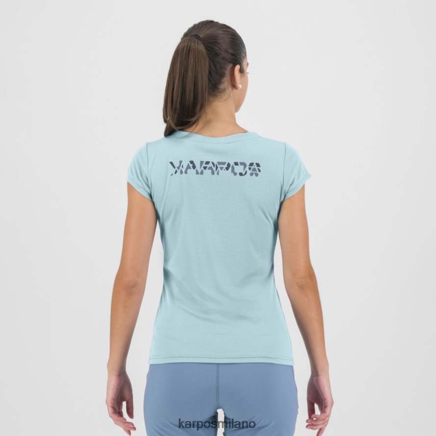 maglietta| Karpos loma con la maglia acquamarina/indaco vintage/spri donne DTRTHD1374