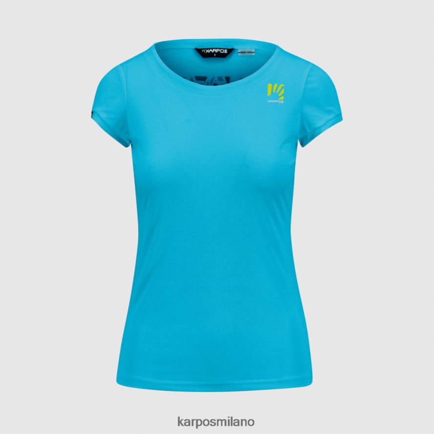 maglietta| Karpos loma con la maglia capitano dell'atollo/cielo blu donne DTRTHD1373