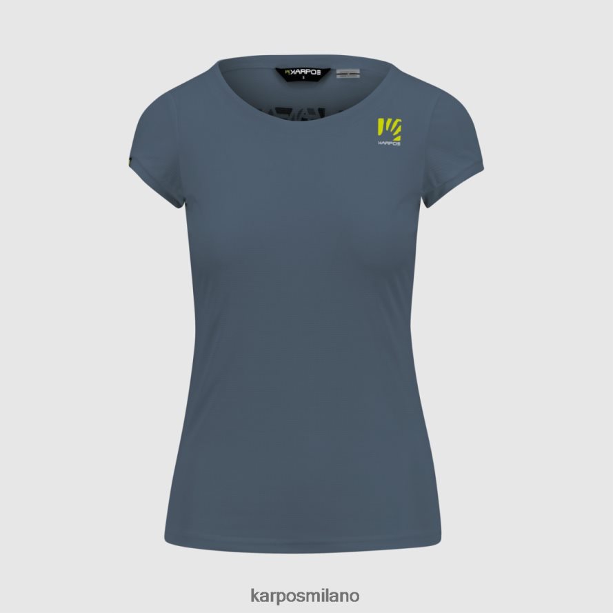 maglietta| Karpos loma con la maglia indaco/nero/bianco vintage donne DTRTHD1379