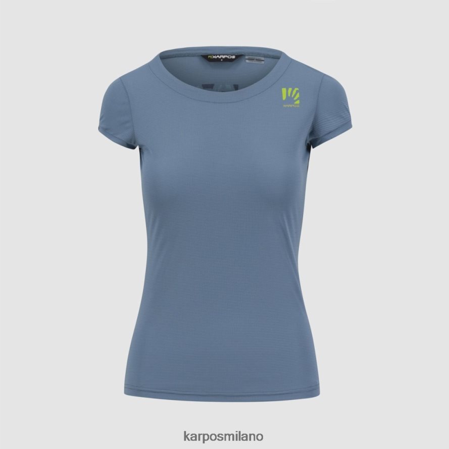 maglietta| Karpos loma con la maglia lago primaverile/acquamarina/vintage donne DTRTHD1378