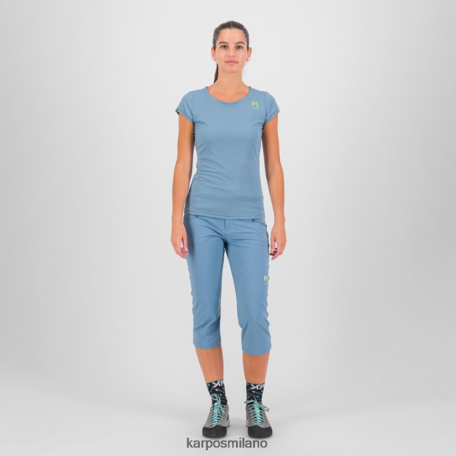 maglietta| Karpos loma con la maglia lago primaverile/acquamarina/vintage donne DTRTHD1378