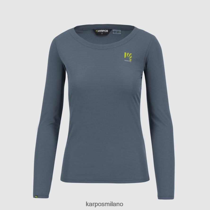 maglietta| Karpos loma con maglia ls vintage ind./nero/bianco donne DTRTHD1310