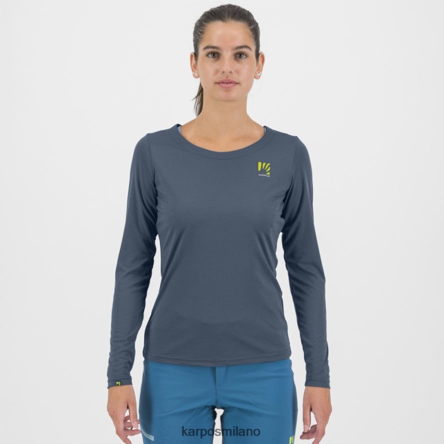 maglietta| Karpos loma con maglia ls vintage ind./nero/bianco donne DTRTHD1310