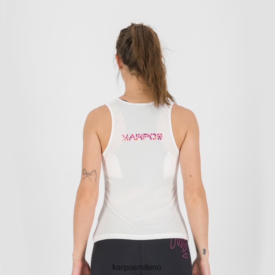 maglietta| Karpos loma w in alto bianco donne DTRTHD1384