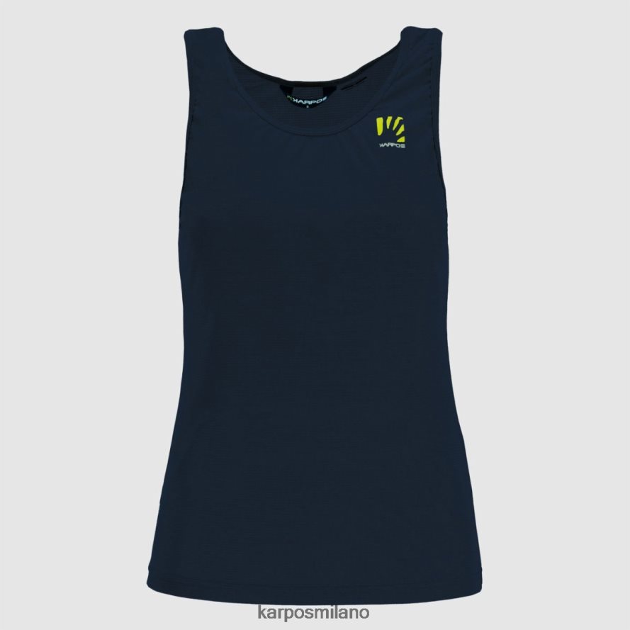 maglietta| Karpos loma w in alto capitano del cielo/atollo bianco/blu donne DTRTHD1383