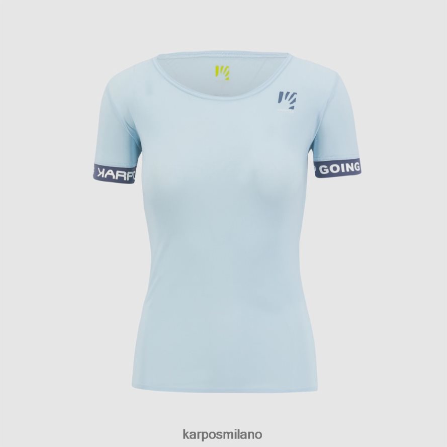 maglietta| Karpos maglietta easyfrizz acquamarina/indaco vintage donne DTRTHD1274