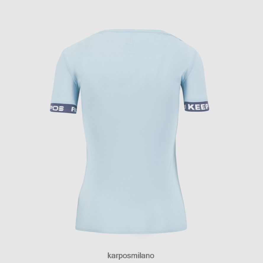 maglietta| Karpos maglietta easyfrizz acquamarina/indaco vintage donne DTRTHD1274