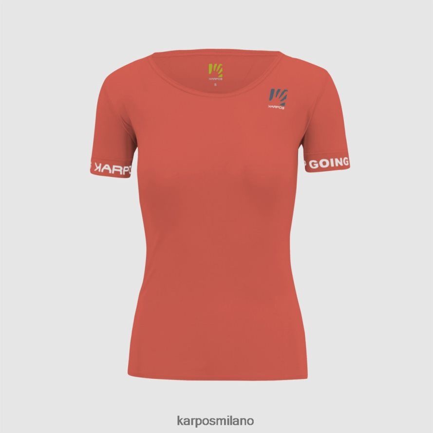 maglietta| Karpos maglietta easyfrizz corallo caldo donne DTRTHD1273
