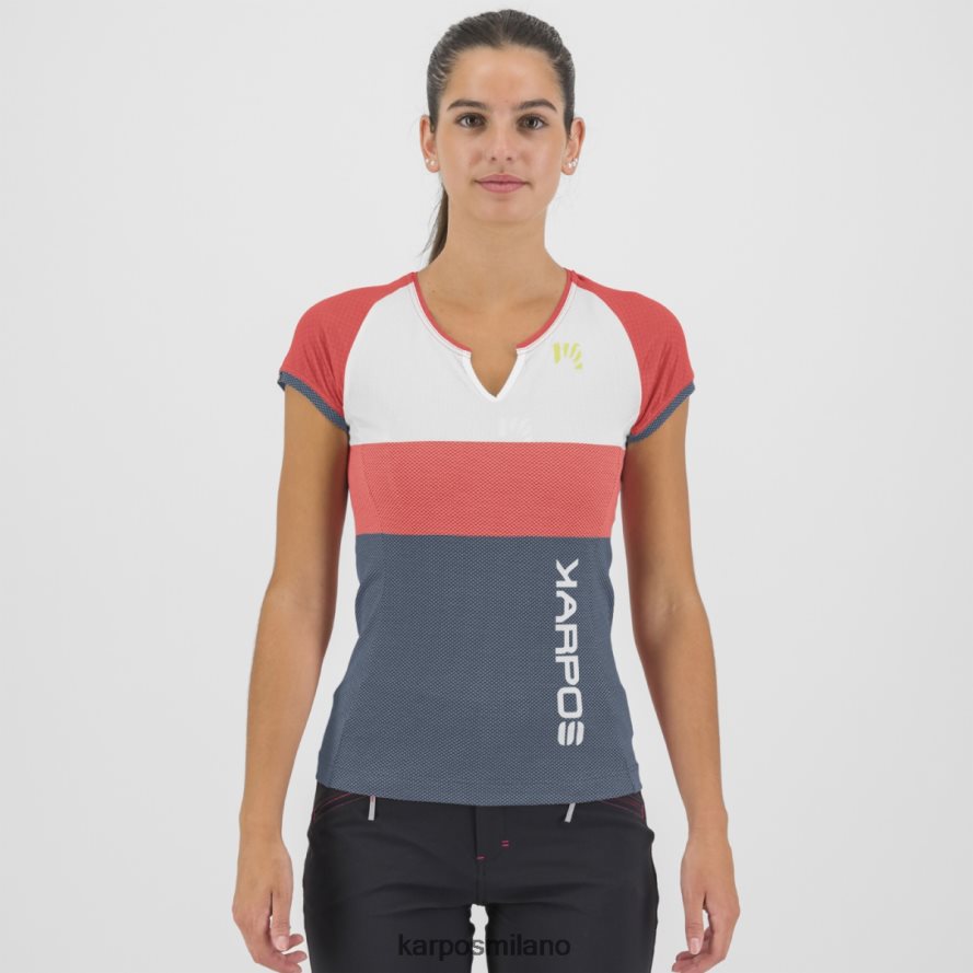 maglietta| Karpos mosso evo con la maglia corallo caldo/ballerina di nuvole/vintage donne DTRTHD1246