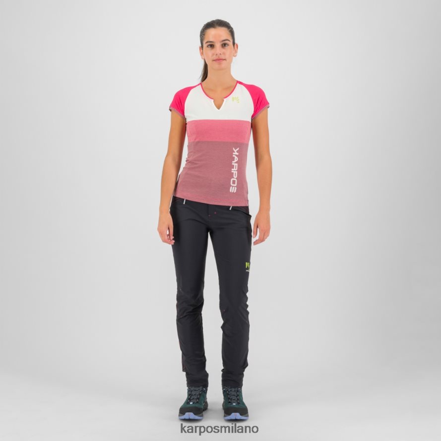 maglietta| Karpos mosso evo con la maglia insinuazioni/bianco/ciliegie giubileo donne DTRTHD1248