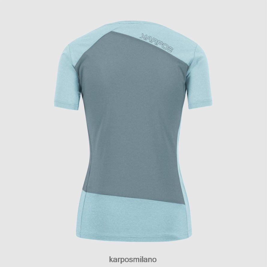 maglietta| Karpos nuvolau con maglia acquamarina/lago primaverile donne DTRTHD1283