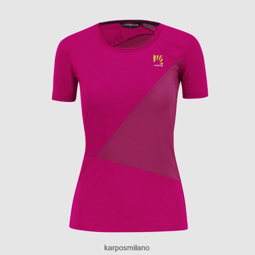 maglietta| Karpos nuvolau con maglia insinuazioni/giubileo delle ciliegie donne DTRTHD1281