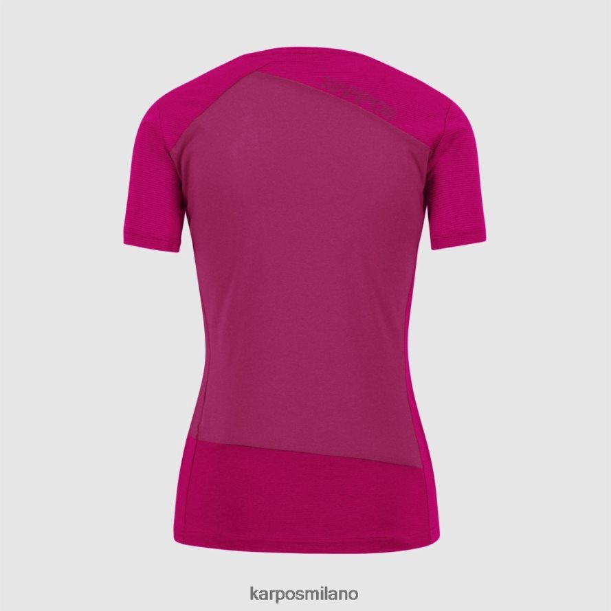 maglietta| Karpos nuvolau con maglia insinuazioni/giubileo delle ciliegie donne DTRTHD1281