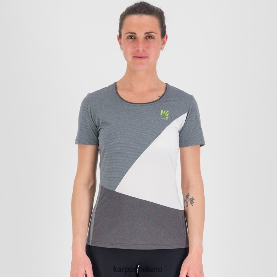 maglietta| Karpos nuvolau con maglia ombre blu/bianco/nero donne DTRTHD1282