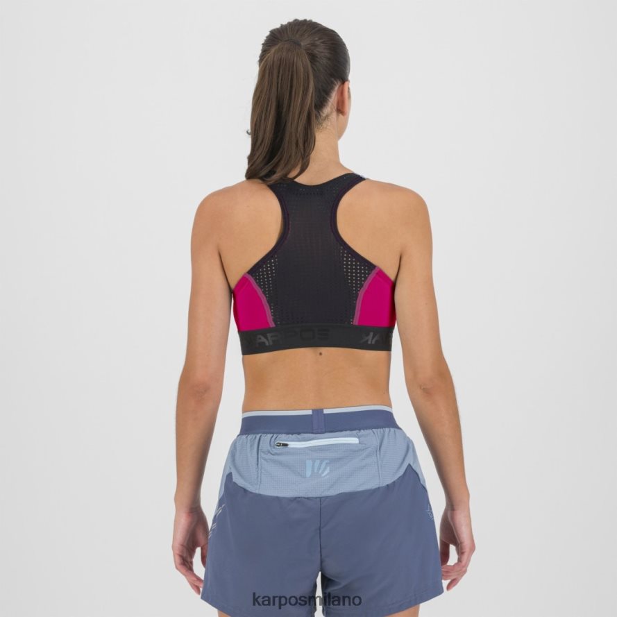 maglietta| Karpos reggiseno evo veloce insinuazione/nero donne DTRTHD1355