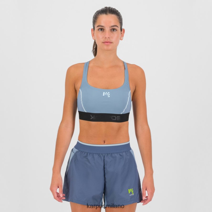 maglietta| Karpos reggiseno evo veloce lago primaverile/nero donne DTRTHD1354