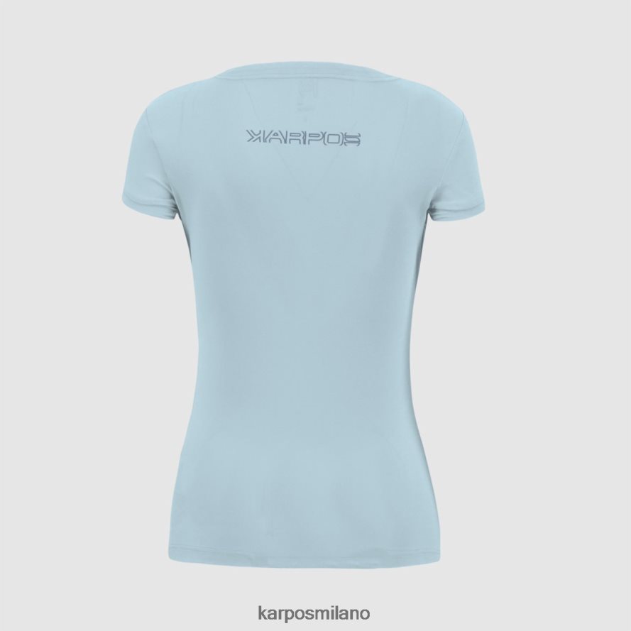 maglietta| Karpos rilassato con la maglia acquamarina donne DTRTHD1293