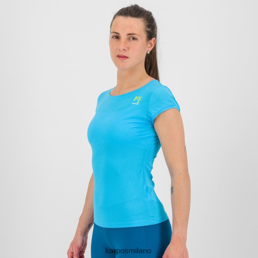 maglietta| Karpos rilassato con la maglia atollo blu donne DTRTHD1294
