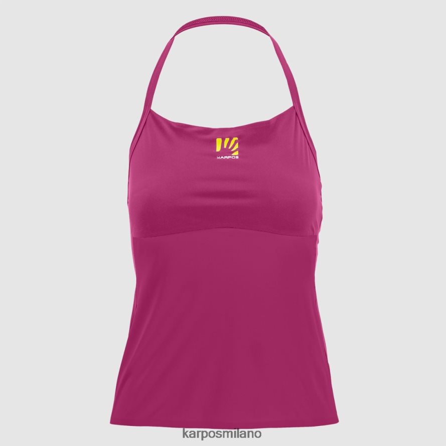 maglietta| Karpos sole accomodante w top ciliegie Giubileo donne DTRTHD1336