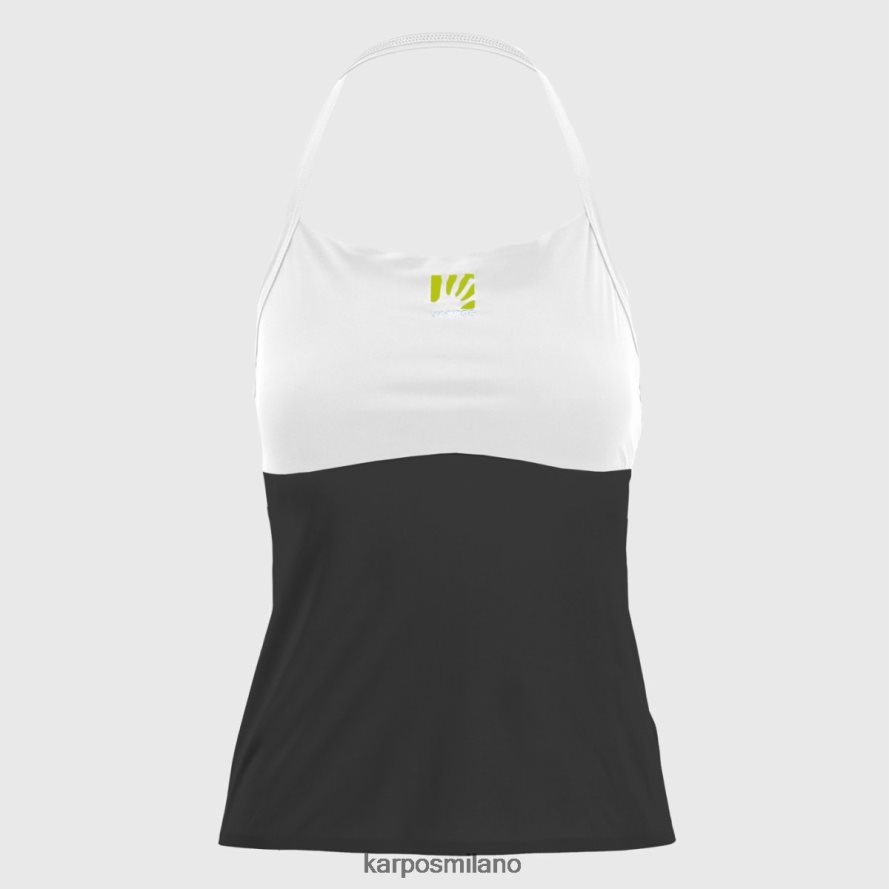 maglietta| Karpos sole accomodante w top nero bianco donne DTRTHD1340
