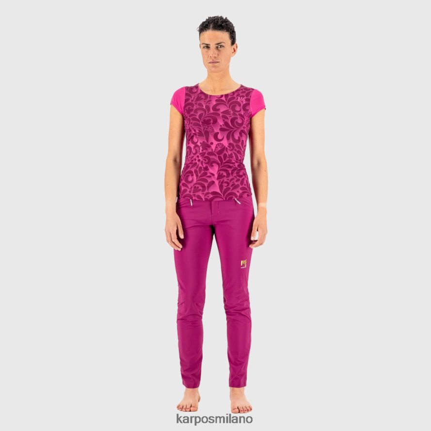 maglietta| Karpos stampa loma con maglia cabaret/bianco donne DTRTHD1309