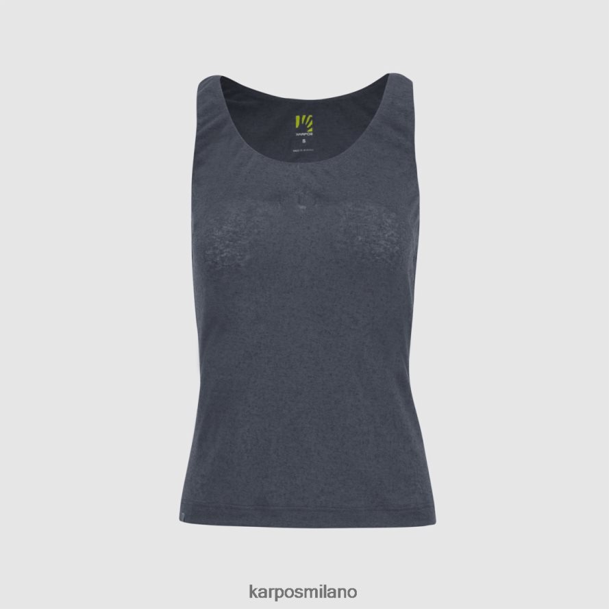 maglietta| Karpos totoga canapa con top blu ombre donne DTRTHD1259