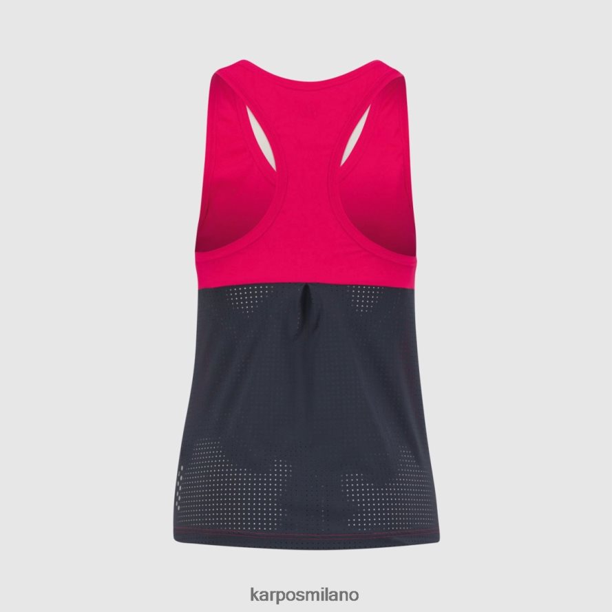 maglietta| Karpos veloce in alto insinuazione/ombra blu donne DTRTHD1347