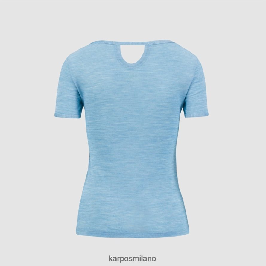 maglietta| Karpos verdana merino con maglietta atollo blu donne DTRTHD1262
