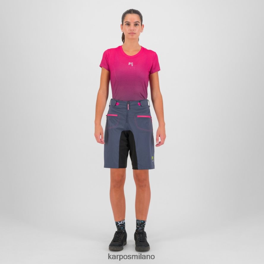 maglietta| Karpos verve mesh con maglietta blu ombre/cabaret donne DTRTHD1317