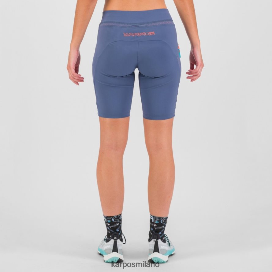 breve| Karpos accomodante con le Bermuda indaco vintage/corallo caldo donne DTRTHD1596